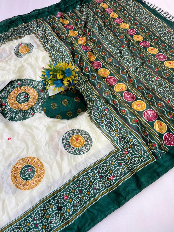 Vastrangan sasumaa bandhani wholesale sarees saree store